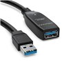deleyCON 5m Câble D'extension USB 3.0 Actif Répéteur inclus avec Amplification du Signal 5 GBit/s USB-A Mâle vers USB-A Femelle