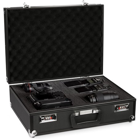 BRUBAKER Valise Universelle en Aluminium - Valise de Transport pour Appareils Photo