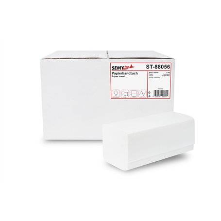 SemyTop Papier Essuie-Mains en ZZ-pliage