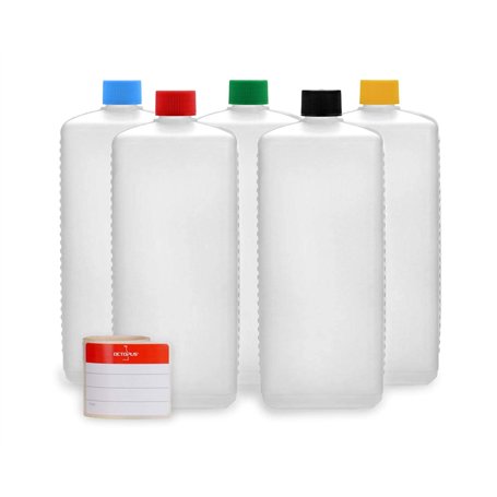 Octopus Bouteilles en Plastique 5X 1000 ML