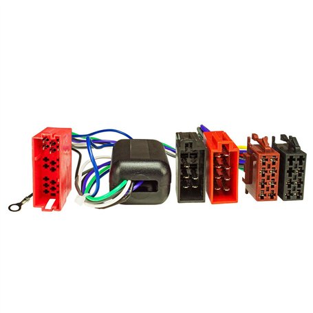 tomzz Audio 7003-001 Adaptateur Radio pour système Actif Compatible avec Audi A2 A3 A4 A6 A8 4x100 Watt Max. Mini-ISO sur Norme