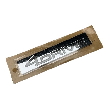 Seat 4Drive Logo emblème arrière Noir/chromé