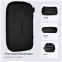 Provance Étui de protection rigide en maille filet Noir Taille S à XL Disque dur GPS Powerbank Smartphone Caméra d'action Appare