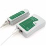1aTTack.de Testeur de câble réseau RJ11 RJ12 RJ45 RNIS LAN Câble réseau Câble de raccordement Testeur de câble Testeur de ligne 