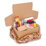 verpacking 50 boîtes pliantes 25 x 15 x 10 cm brun (dimensions extérieures 25,8 x 15,8 x 10,5 cm) WP 30 carton d'expédition cart
