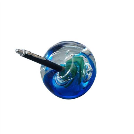 Pfronten Schmuck Boule de rêve- Grande Boule Presse-papiers en Verre avec Un Porte Stylo