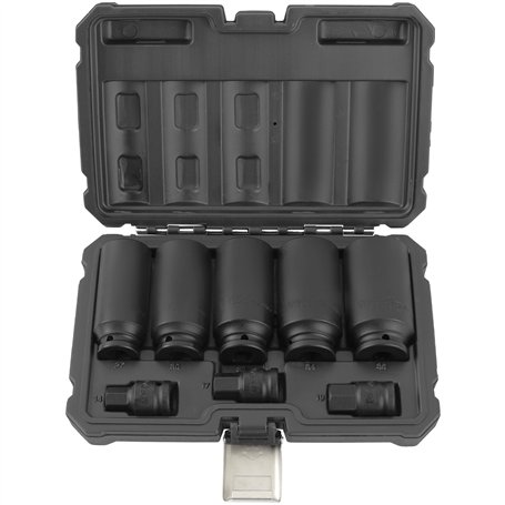 TECPO Douilles multidents pour arbre de transmission 12 pans clé à percussion.