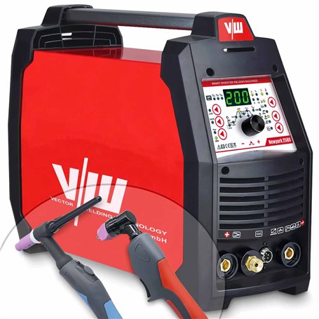 Soudeuse Tig AC DC avec 200a & fonction de soudage à l'électrode 170a & découpeuse plasma 50a | Machine à souder en aluminium -