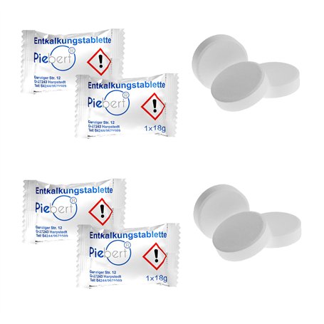 10 x Pastilles détartrantes dans le Flow Pack pour Tassimo Distributeur de boissons | piebert® Qualité Fabriqué en Allemagne