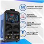 IPOTOOLS TIG-INV185PACDC poste a souder TIG - Poste a souder arc tig TIG avec 180A 230V IGBT, 3 en 1 Poste TIG, MMA électrodes, 