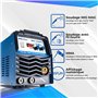 IPOTOOLS MIG-160ERS Poste a souder MIG MAG - Poste à souder MIG avec 160A 230V IGBT, 5 en 1 Poste MIG Flux MMA électrodes, Poste