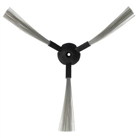 vhbw Brosse latérale compatible avec Nestor E.Ziclean Furtiv robot aspirateur - noir/blanc