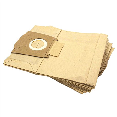 vhbw 10 Sacs Papier pour aspirateur Robot aspirateur Multi-usages Siemens Super 2300-2500