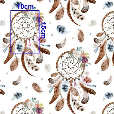 Tissu 100 % coton Motif d’animaux Tissu pour enfant vendu au mètre 100 x 160 cm Pour couture et artisanat