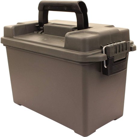 AB Solid US Ammo Box Plastic (Olive/Calibre 50)