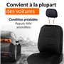 upgrade4cars Housses de Siège de Voiture Avant Universelle Noir | Housse de Sieges Auto Universel pour Conducteur et Passager
