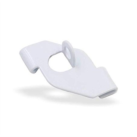 Licht-Zubehoer.de Lot de 10 Clips de Plafond avec Œillet pour Rails Odenwald - Compatibles avec Plafonds à Grille Sans Perçage -