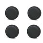 CoverKingz [Lot de 4] Coque en silicone compatible avec AirTags 2021 adhésive - Coque adhésive Air Tag - Support adhésif - Autoc