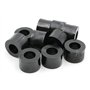 Design61 Lot de 10 entretoises rondes en polyéthylène haute densité 8 mm x Ø 15/8