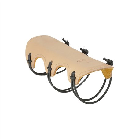 BEARPAW PRODUCTS Protège-bras pour tir à l'arc - Long - En cuir - Accessoire de sport d'arc - Pour adultes et enfants - Pour le