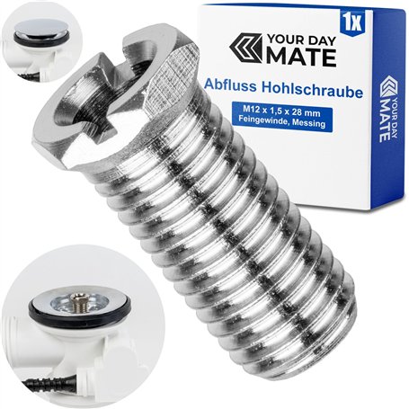 Vis creuse pour tête de robinet