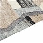Tapis Kilim Multicolore en Laine 80 x 150 cm avec Pompons Oriental Fait Main Aygezard