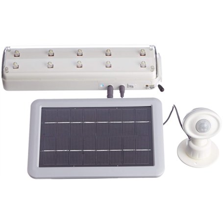 Esotec Système d'éclairage solaire avec PIR Applique murale intérieure