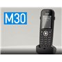 Snom M430 Ensemble TéLéPhone Fixe sans Fil TéLéPhone Snom - Base M400 Et Combiné M30 - Jusqu'à 20 Combinés Et 10 Appels S