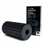 BLACKROLL GROOVE (30 x 15 cm) | Rouleau de massage rainuré & foam roller de sport maison original en dureté moyenne pour l'exerc
