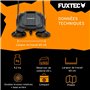 Balayeuse mécanique FUXTEC FX-HK65 – idéale pour surfaces extérieures moyennes à grandes. Largeur de travail 650 mm, cuve 20 L, 