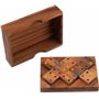 Puzzle de couleur - Domino - Jeu de jeu - Jeu de réflexion - Jeu de patience - Jeu de logique en bois