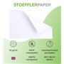 Stöffler Paper Rouleau de papier à patrons 91,4 cm x 20 m - 50 g/m² transparent - Parfait pour le découpage et la création de pa