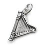 Harpe Argent 925 Pendentif