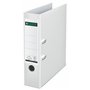 Leitz - 10105001 - Classeur à levier en carton - Format A4 - 600 feuilles - Etiquette 190 mm - Lot de 1 - Blanc
