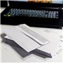 versando lot de 250 enveloppes autocollantes sans fenêtre Blanc Format DIN long 22 x 11 cm