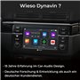 DYNAVIN Android Autoradio GPS pour BMW 3 Série E46: 7 Pouces OEM Radio avec Wireless CarPlay et Android Auto | Head-up Display |