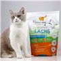 I Love My Cat Croquettes pour Chat sans Céréales avec du Saumon - 1,2 kg. Aliment Sec pour Chat Riche en oméga-3 pour Une Peau S