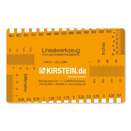 Kirstein Outil de règle pour instruments à cordes