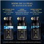 Satin Naturel Coffret Cadeau Homme - Nettoyant Visage Homme + Creme Hydratante Visage Homme + Crème Contour des Yeux Anti Cerne 