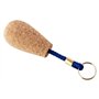 Kork-Deko Porte-Clé Marin en Liège | Porte Clef Flotteur – idéal pour l’Usage au Milieu Marin & Bâteau – Bouée 75x45 mm