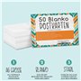 Lot de 50 cartes postales vierges à concevoir et à imprimer soi-même - Papier de haute qualité 300g/m² - par Sophie's Kartenwelt