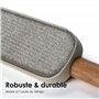 LucyBalu® HAIRY Brosse anti bouloche | Brosse anti poils animaux | Brosse attrape poils chat | Brosse anti peluches | Ramasse po