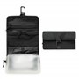 TRAVEL DUDE Trousse de toilette pliable pour homme et femme - Trousse de toilette à suspendre - Trousse de toilette plate et tro