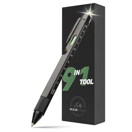 Waldstrom Stylo multifonction 9 en 1 – Cadeau pour homme