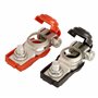 L&P A0066-3-1 Lot de 2 Cosse Batterie 12v 24v Cosse Batterie Voiture Bornes Batterie 12v Connecteur Batterie Borne Batterie Voit