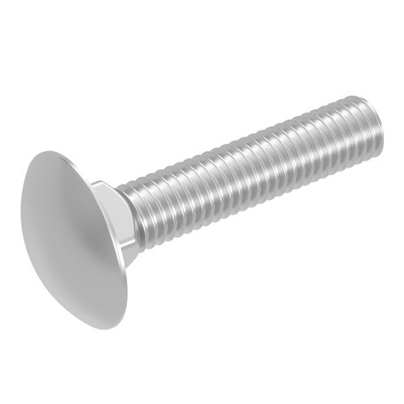 Boulon de carrosserie SECCARO M6 x 30 mm