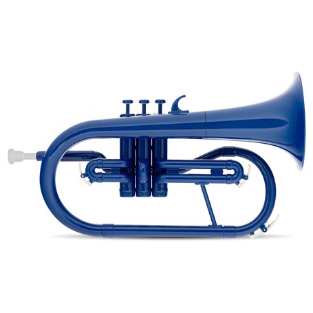 Classic Cantabile MardiBrass bugle Sib en plastique bleu