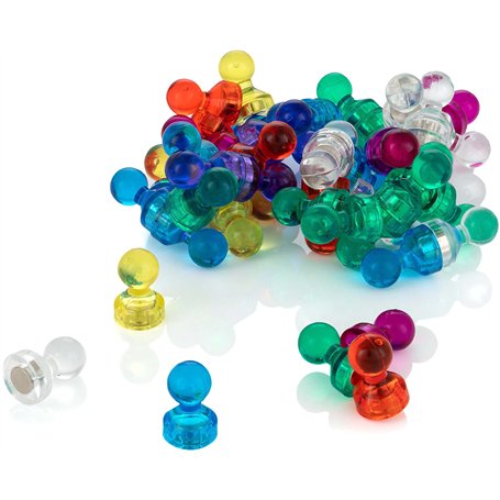 Poppstar Aimants Cônes Colorés pour Tableau