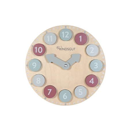 Kindsgut Jeu d’éveil Horloge d'apprentissage