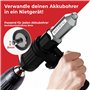 Bayertal® Kit pistolet à riveter pour visseuse sans fil et perceuse - 4 embouts à riveter - Kit adaptateur de rivets aveugles pr